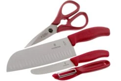 Victorinox SwissClassic 6.7131.4G Küchengarnitur, 4-teilig, Rot -Victorin Geschaft VT6 7131 4G 03 victorinox