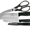 Victorinox SwissClassic 6.7133.4G Küchengarnitur, 4-teilig, Schwarz