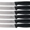 Victorinox SwissClassic 6.7833.6, 6-teiliges Tomatenmesserset, Schwarz
