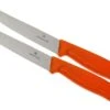 Victorinox SwissClassic Pizza-/Steakmesser Orange, 2 St., 6.7936.12L9B