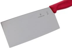Victorinox SwissClassic 6.8561.18G Chinesisches Kochmesser 18 Cm, Rot -Victorin Geschaft VT6 8561 18G 03 victorinox