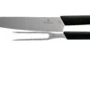 Victorinox Swiss Modern Tranchiermesser Und -gabel, Schwarz