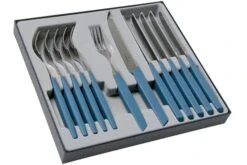 Victorinox Swiss Modern 6.9096.11W2.12, 12-teiliges Besteckset Mit Tomatenmesser, Blau -Victorin Geschaft VT6 9096 11W2 12 02 victorinox