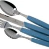 Victorinox Swiss Modern 6.9096.11W2.24, 24-teiliges Besteckset Mit Tomatenmesser, Blau