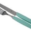 Victorinox Swiss Modern 6.9096.12W41.12, 12-teiliges Besteckset Mit Steakmesser, Grün