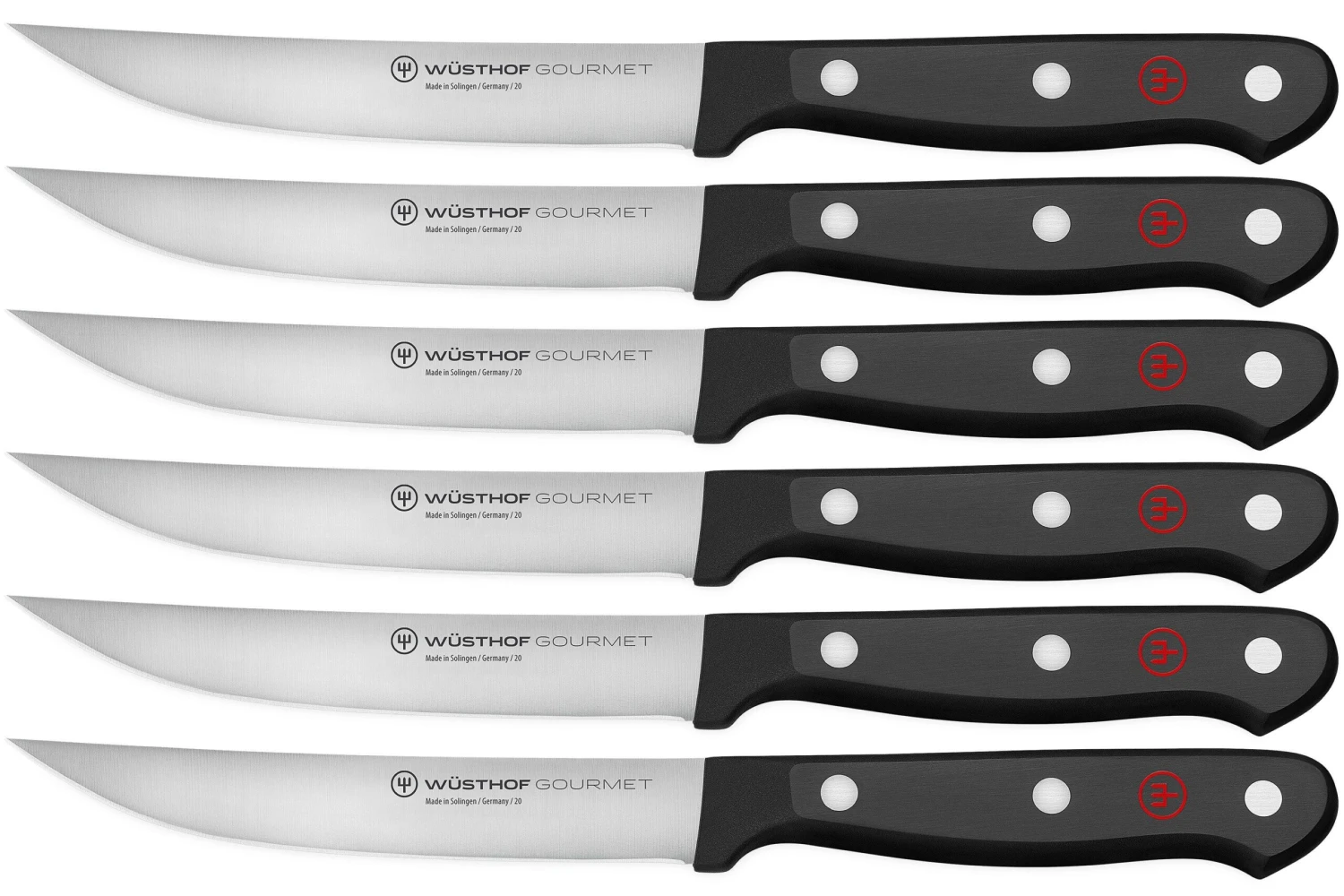 Wüsthof Gourmet 6-teiliger Steakmessersatz, 1125060601 4 Wüsthof Gourmet 6-teiliger Steakmessersatz, 1125060601 – Bild 4